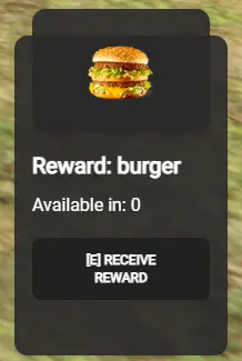 Preview of [ESX] [QB] FREE Playtime Rewards System