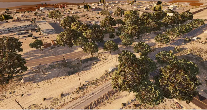 Preview of [FiveM ONLY] Sandy Shores Trees