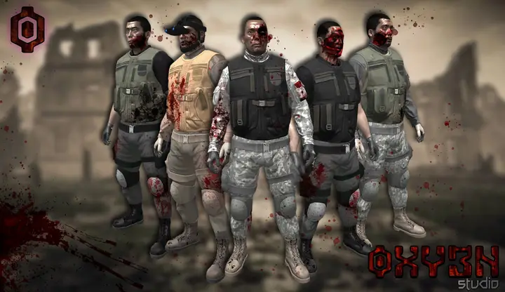Preview of [PAID] OXY3N Black-ops Zombie Retexture