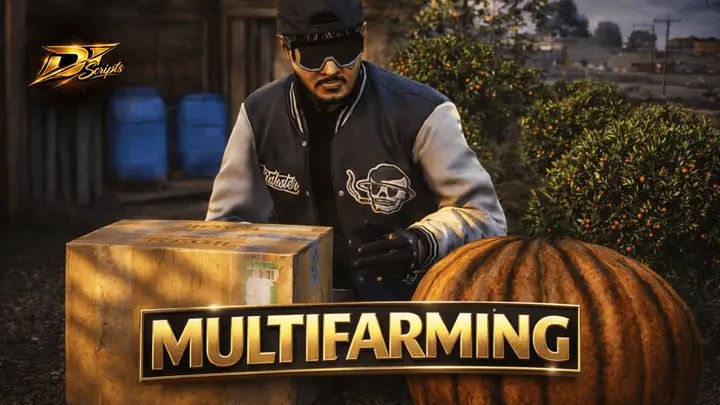Preview of DOTINIT MULTIFARMING SYSTEM | FIVEM MULTIFARMING SCRIPT[QBCore/QBox] 