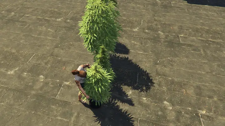 Preview of [ANIMATION] Cutting weed