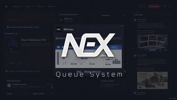 Preview of [FREE] Advanced Queue System [STANDALONE]