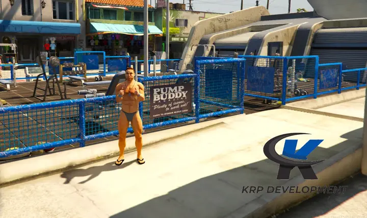 Preview of KRp Gym System [ESX] [QBCORE]