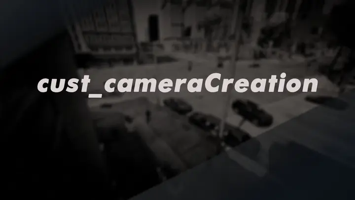 Preview of [Standalone] cust_cameraCreation