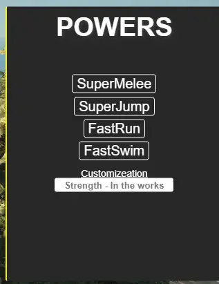 Preview of [Release] Powers Menu vMenu