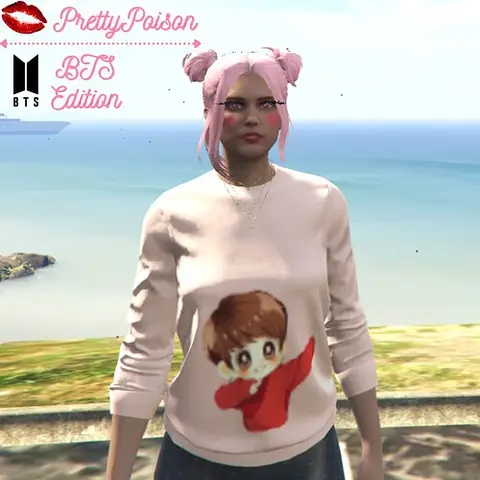 Preview of [FREE] BTS Jersey Textures For MP Female