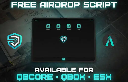 Preview of [FREE] Airdrop Script 1017 Development | Fully Customize Your Airdrops with a admin tablet !