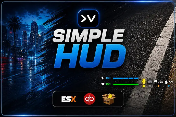 Preview of Venus Simple HUD [FREE • STANDALONE]