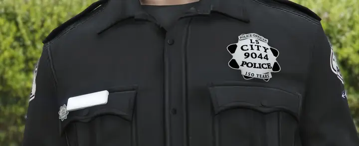 Preview of [FREE] LSPD 150 Years Badge For EUP Uniforms (v8.3+)