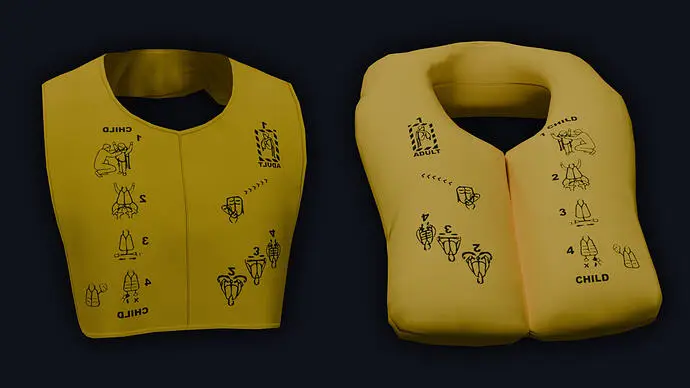 Preview of Inflatable Life Vest (M/F)