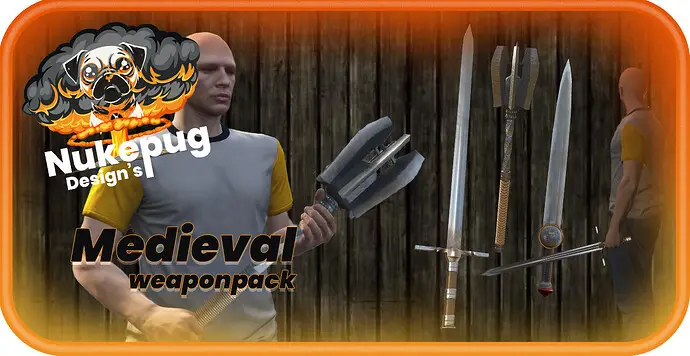 Preview of [FREE] Medieval weaponpack