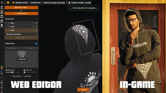 Preview of [Free] Let your players design their own clothing — live in 5 minutes [FiveM First]