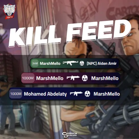 Preview of TopXKillfeed Free Release