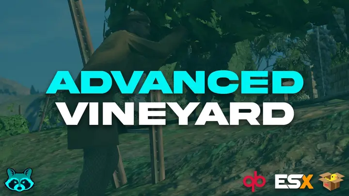 Preview of [FREE][ESX/QB/QBX] Advanced Vineyard