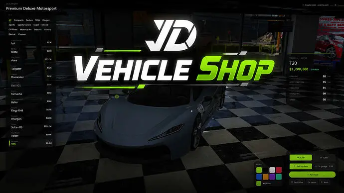 Preview of [FREE] JDX-Vehicleshop