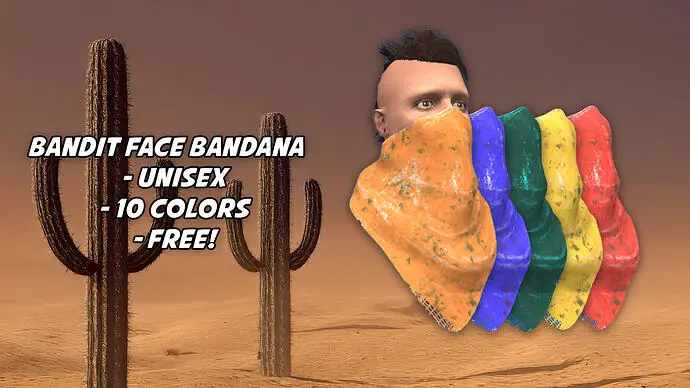Preview of Bandit Face Mask - Addon Clothing