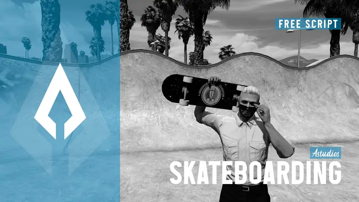 Preview of [FREE][QBCore/ESX] Skating