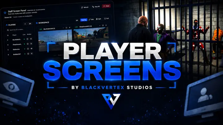 Preview of BVS Player Screens