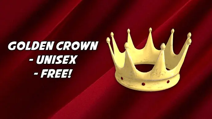 Preview of Unisex Golden Crown - Addon CLothing