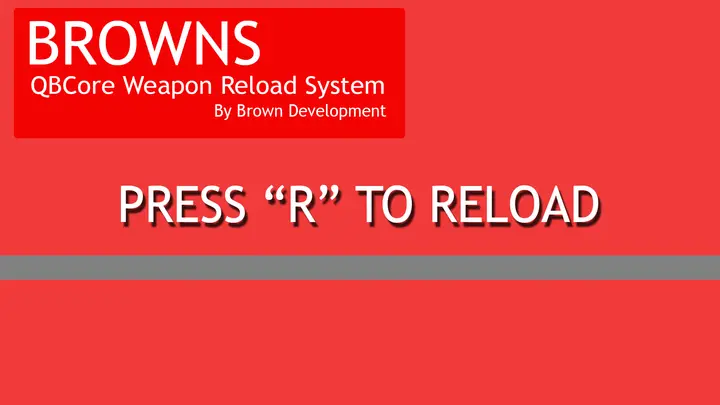 Preview of [FREE] QBCore Weapon Reload (Press "R" to Reload)