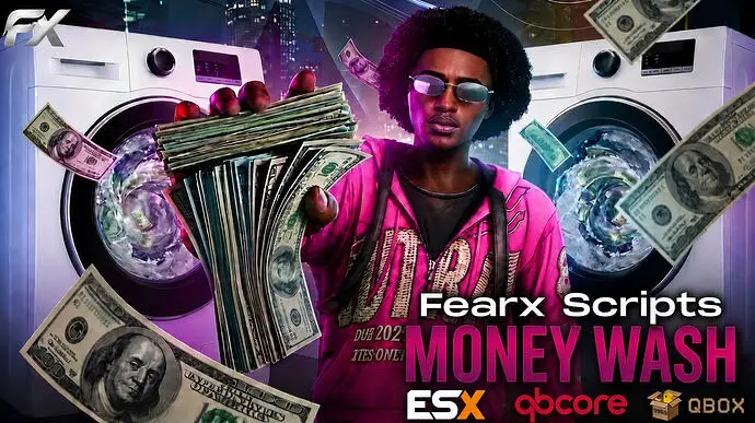 Preview of [FREE] Money Wash System [ESX/QB/QBOX]