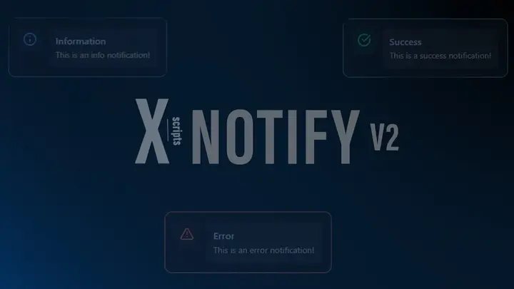 Preview of [FREE] X NOTIFY V2 | Standalone
