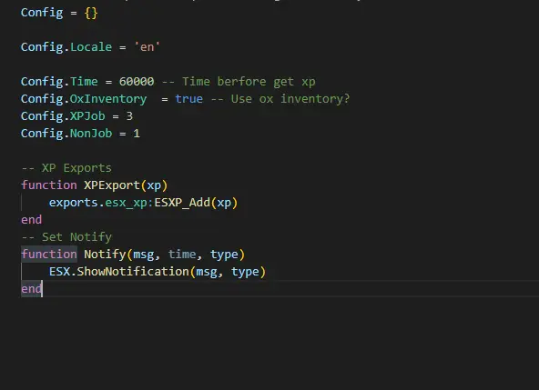 Preview of [FREE] [ESX] Disable Control on Level 1 and 3 ESXP XP