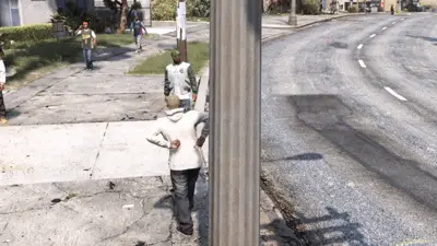 Preview of [Standalone] NPC Reacts Player Held Weapon