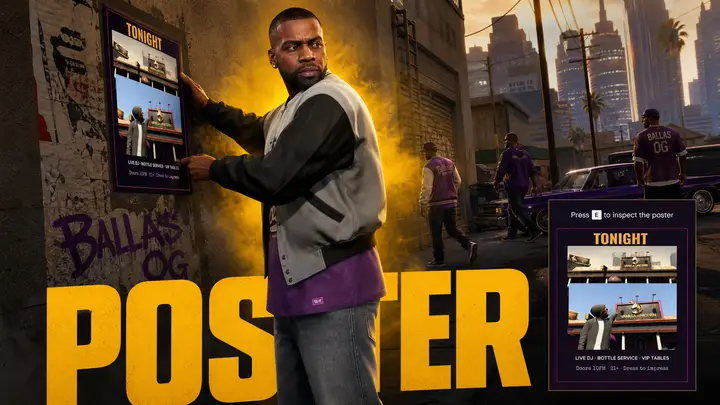 Preview of [Free] ns-poster 🖼️ — Advanced DUI posters players design in-world