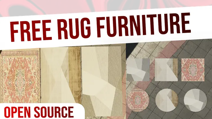 Preview of [FREE] Rug Furniture Pack - OPEN SOURCE