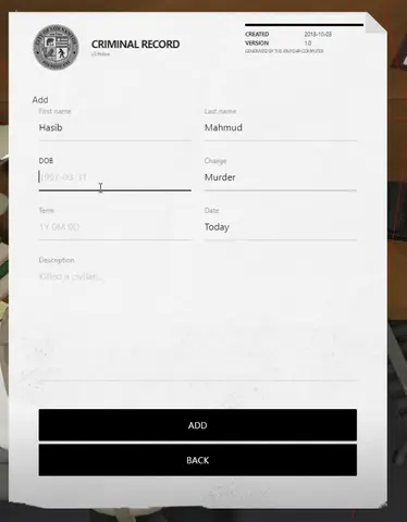 Preview of [Free] [QBCore] Jomidar Criminal Record Script (Sleek UI)