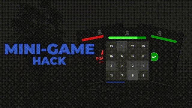 Preview of [FREE] Hacking Minigame | PureScripts [STANDALONE] [QBCore] [ESX]