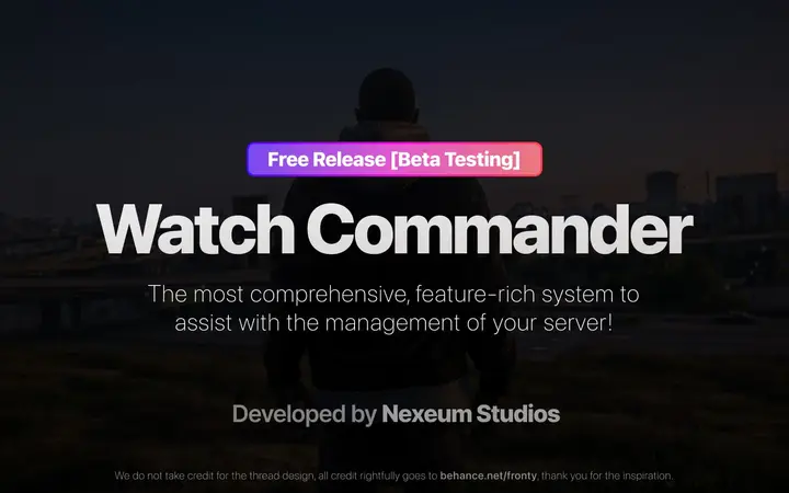 Preview of Watch Commander [Beta Testing]