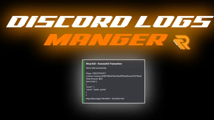 Preview of Range | Discord logs manager