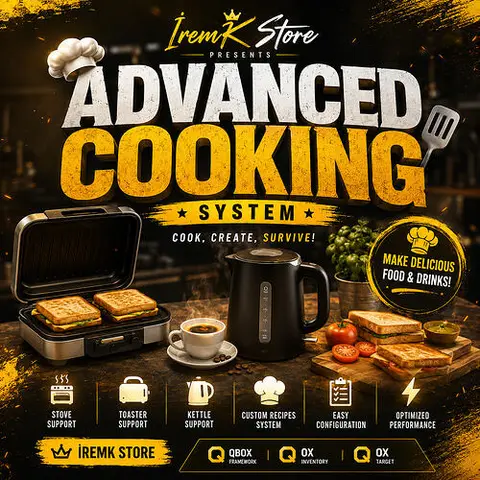 Preview of [FREE] İremK Store | Advanced Cooking Script