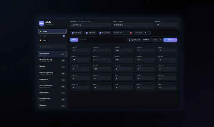 Preview of 🛡️ [FREE] NXM Aduty The admin-duty script you’ll actually enjoy using