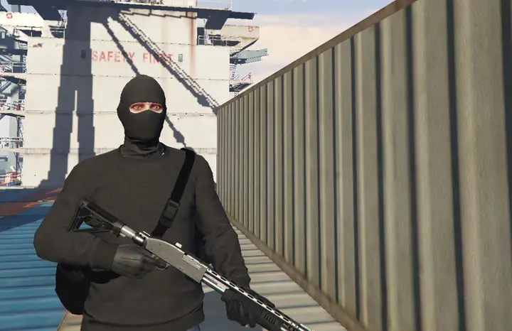 Preview of Change your ped clothes for a robbery