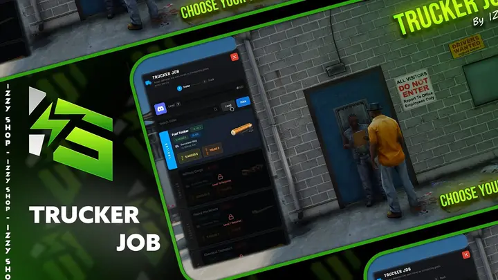 Preview of Advanced Trucker Job