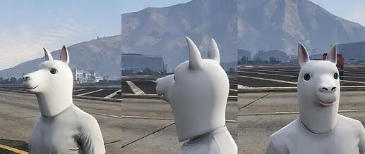Preview of FREE | EUP Item | Lama Mask [Male]