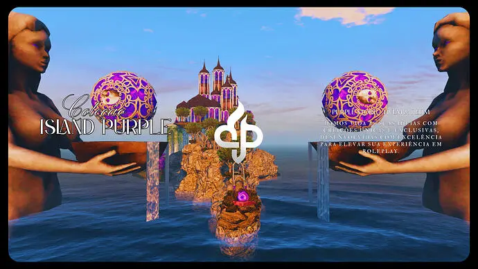 Preview of [FREE] ISLAND PURPLE┃Castle Map