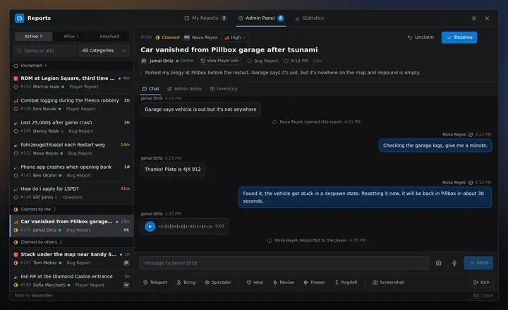 Preview of [FREE] SWS Report 2.0 - Standalone Report System