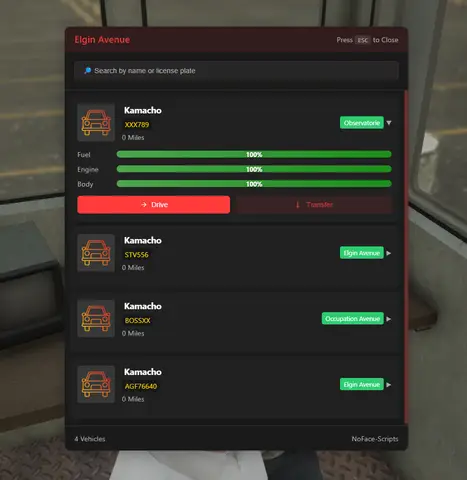 Preview of [FREE] [ESX] Advanced Garages V1