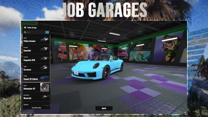 Preview of Job Garages