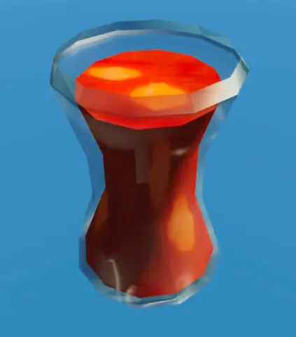 Preview of [FREE] [PROP] Traditional Turkish Tea Glass | Cafe & Restaurant Asset