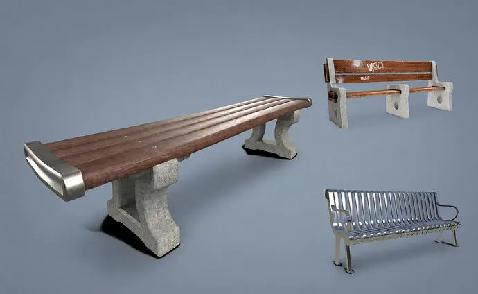 Preview of Enhanced Bench Props [Replace]