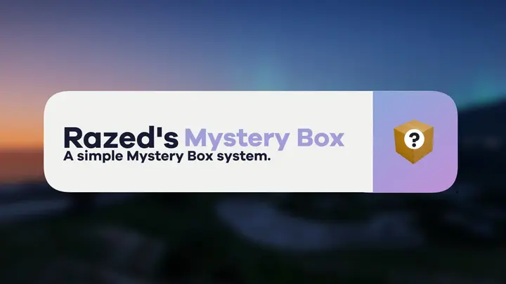 Preview of [FREE] [QBCore] Razed's Mystery Box