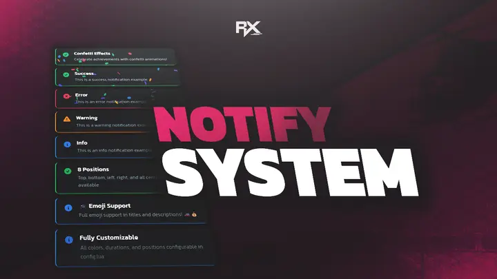 Preview of [FREE] RxNotify | Modern Notification System