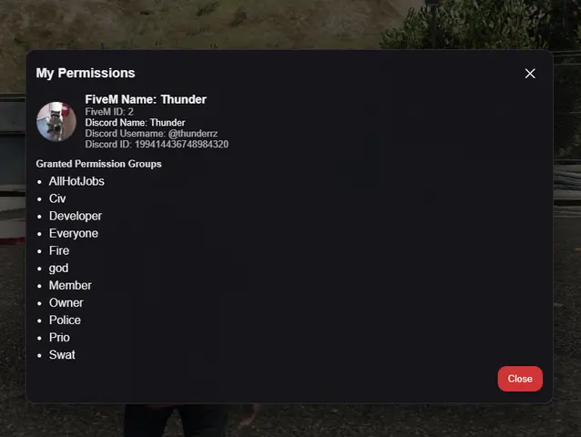 Preview of [FREE] Permission System | Automatic Discord Permission Sync