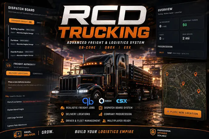 Preview of RCD Trucking [FREE]
