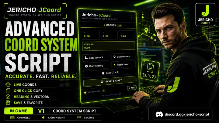Preview of [RELEASE][FREE] Jericho-JCoord | Advanced Coordinate System
